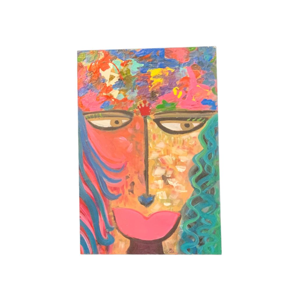PATO GIL VILLALOBOS Cara Obra 51cm X 34,5cm