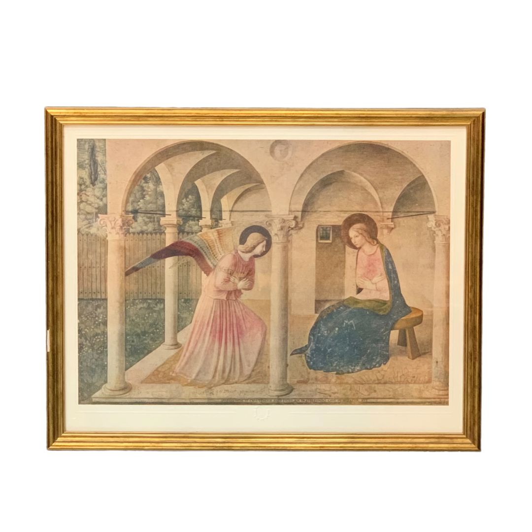 Arte con Vidrio ANONIMO Marco 38cm X 47,5cm