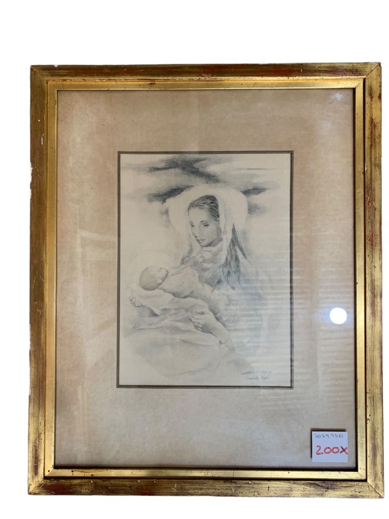 MARIETTE LYDIS Arte Cuadro Con Vidrio Medida 44cm X 54cm