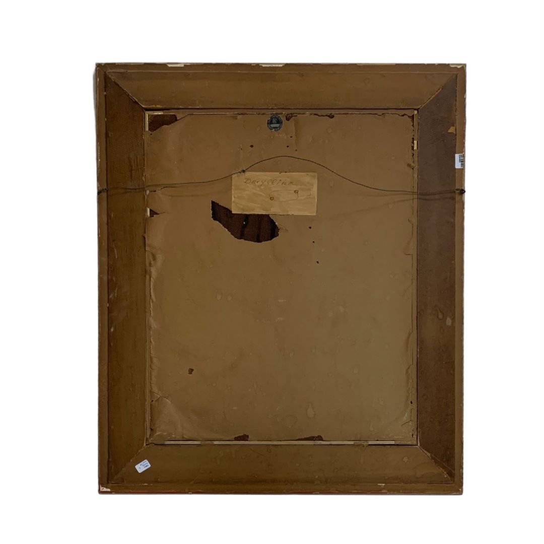 ANONIMO Arte sin Vidrio Estilo Naturaleza Muerta Marco 77cm X 66cm Obra 57cm X 46cm
