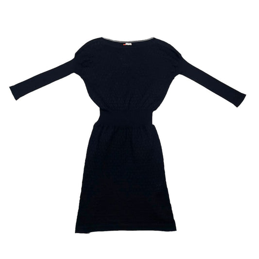Vestido Manga Larga  MISSONI  Color Negro Talle M