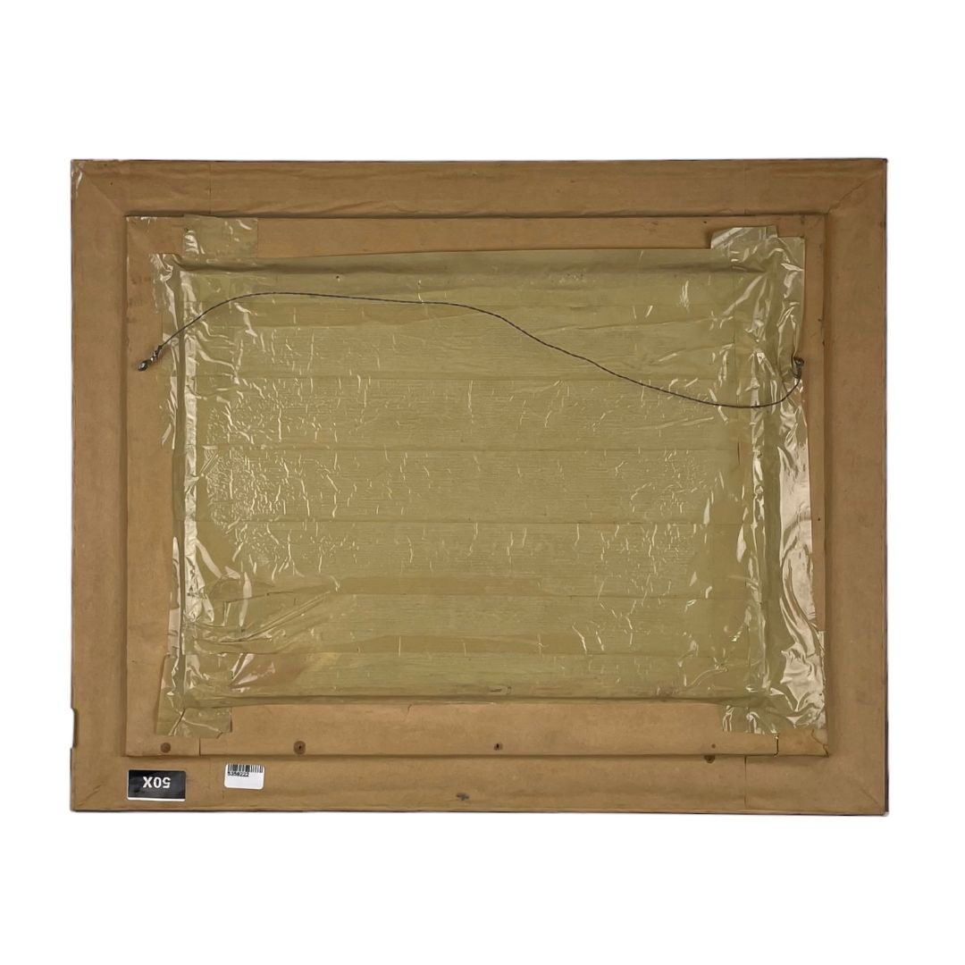 Arte sin Vidrio M ROMAN Estilo Paisajismo Marco 43cm X 53cm Obra 25cm X 35cm