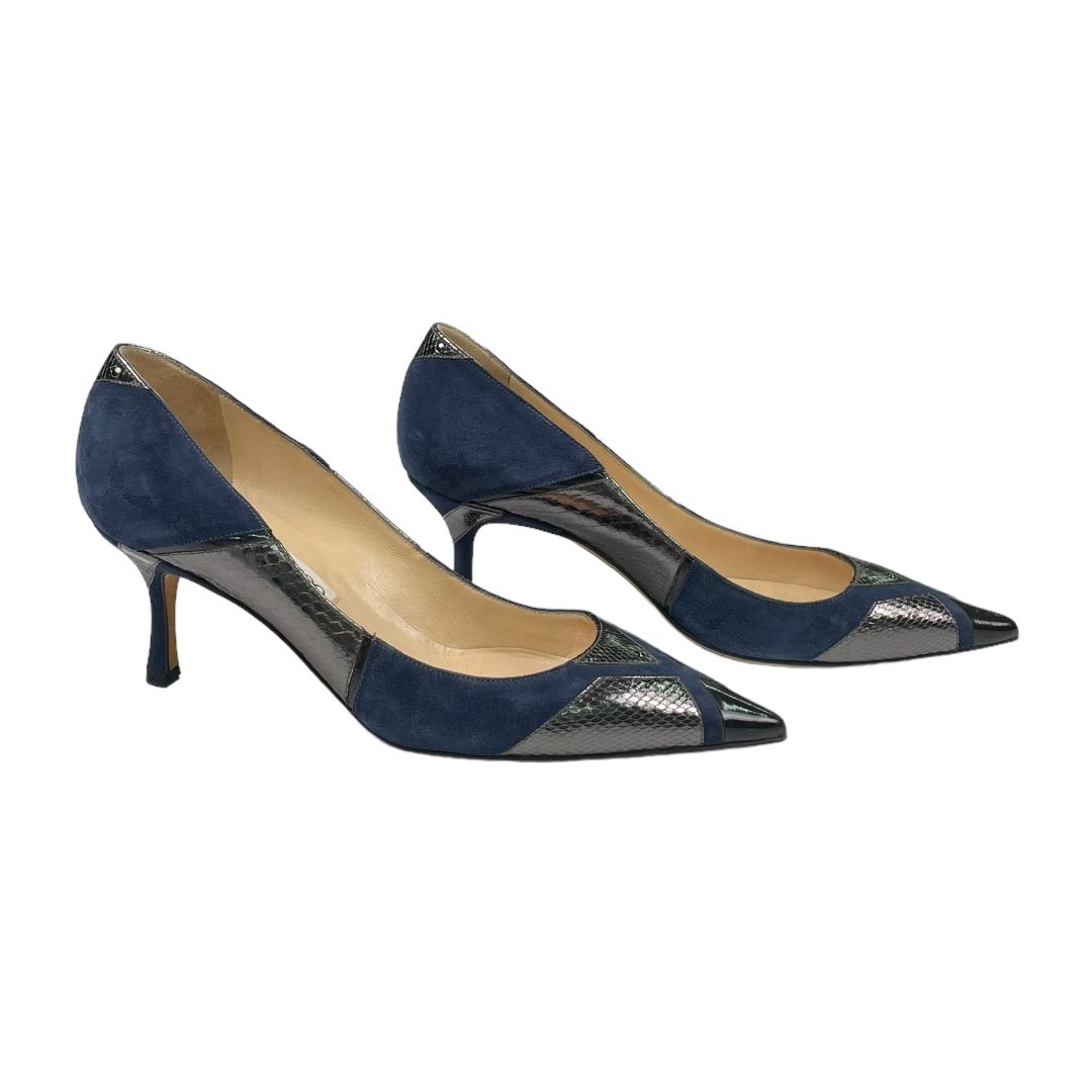 Zapatos JIMMY CHOO Color Azul Talle 40