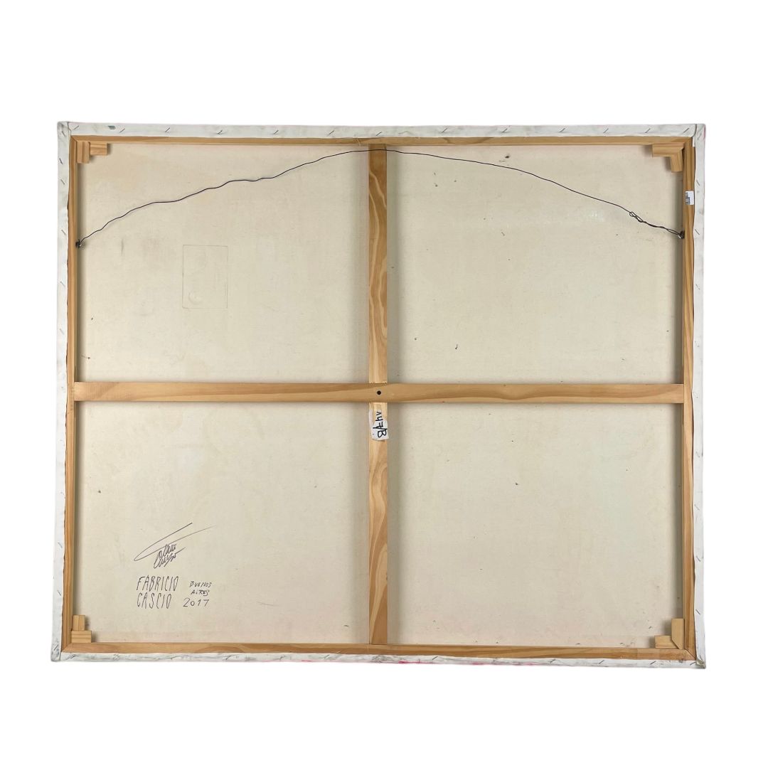 Arte sin Vidrio FABRICIO CASCIO Estilo Figurativo Medida 120 cm x 100 cm