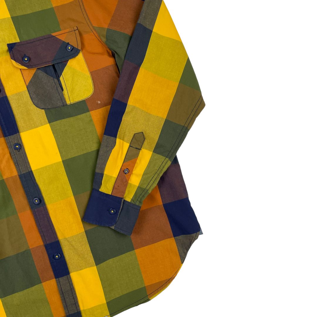 Camisa Manga Larga ROCAWEAR Color Varios Escoces Talle L