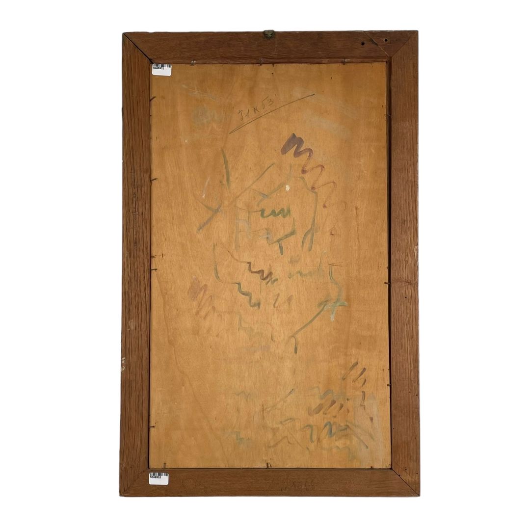 Arte sin Vidrio R. MOLINARI Estilo Paisajismo Marco 60cm X 40cm Obra 52cm X 30cm