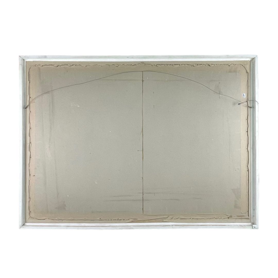 Arte con Vidrio ANONIMO Estilo Paisajismo Marco 105cm X 145cm Obra 74cm X 107cm