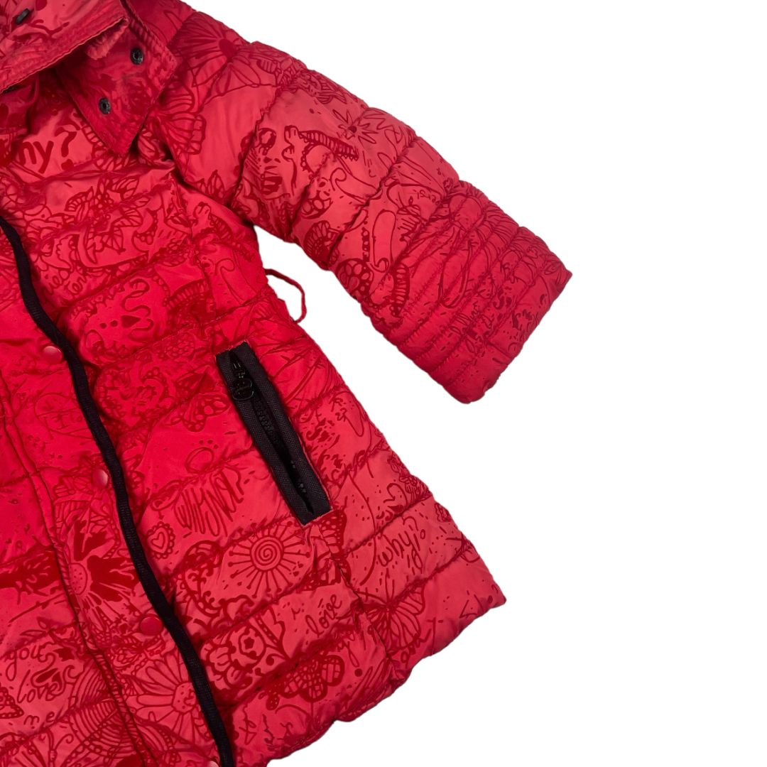 Campera DESIGUAL Color Rojo Talle 4