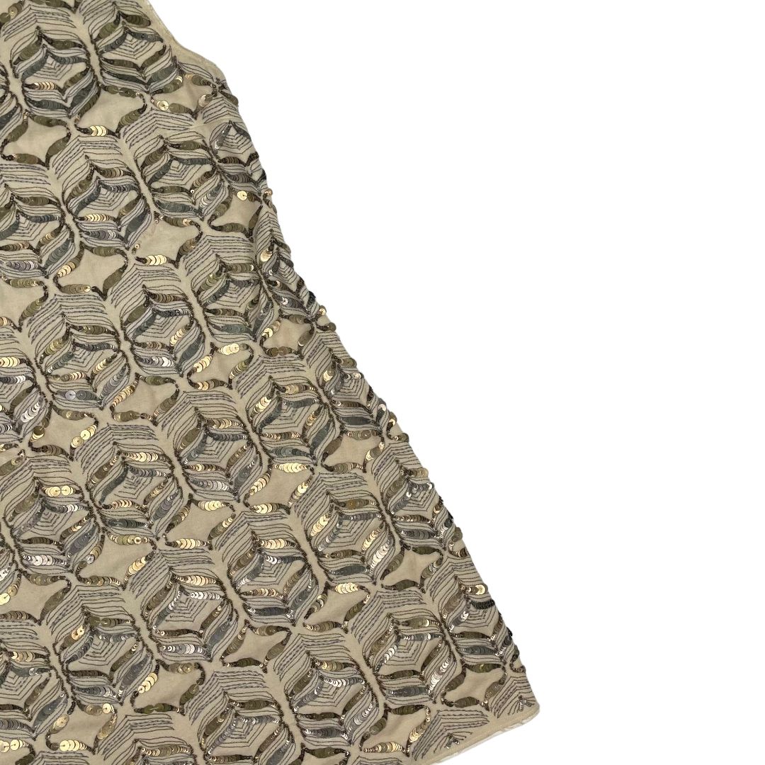 Vestido TAHARI Color Beige Talle 1