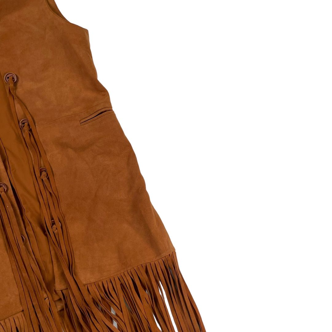 Chaleco Largo INTERMIX Color Marron Talle S