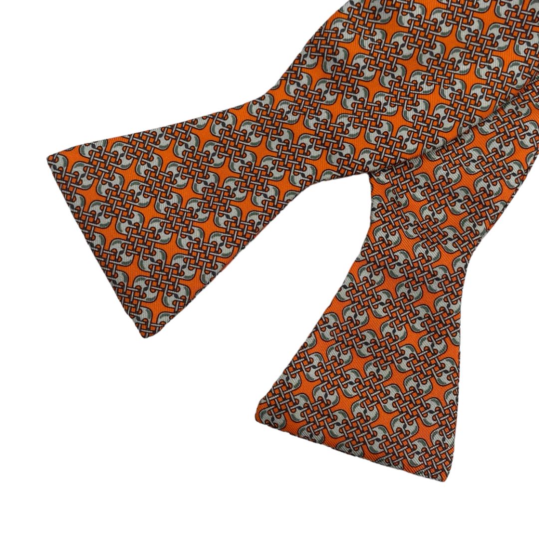 Moñito HERMES Color Varios Estampado Talle Unico