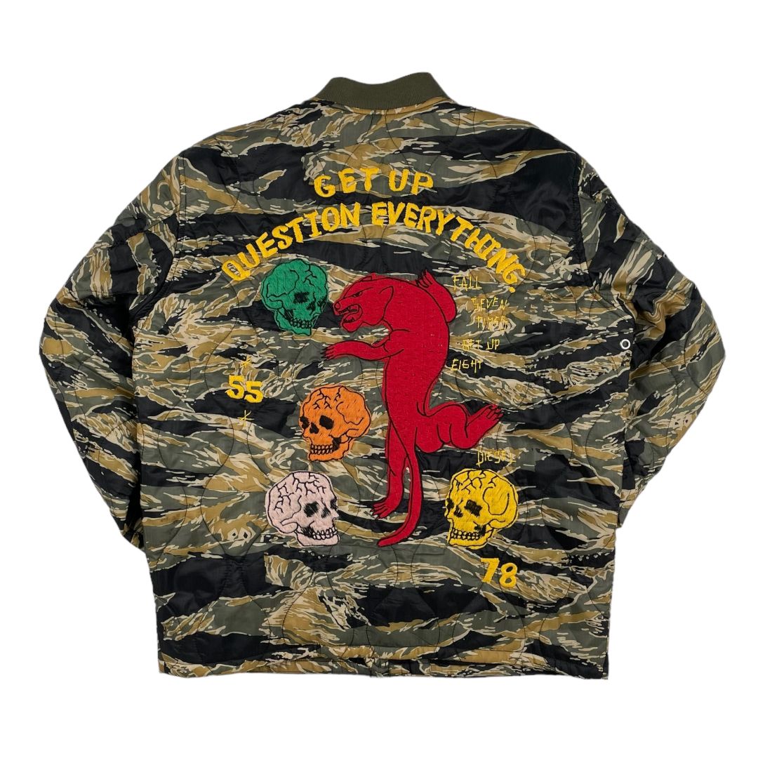 Campera DIESEL Color Varios Camuflado Talle S