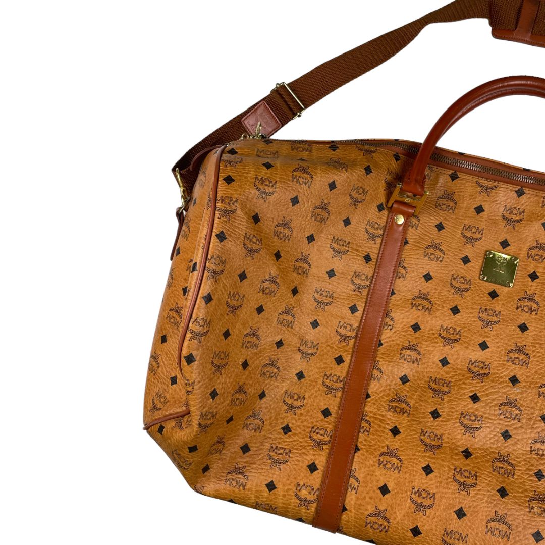 Bolso De Viaje MCM Color Beige Medida 60cm x 40cm