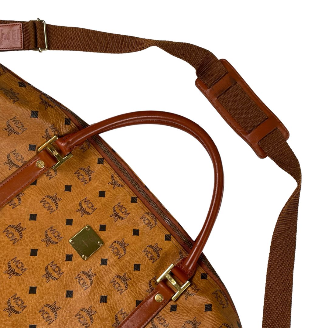 Bolso De Viaje MCM Color Beige Medida 60cm x 40cm