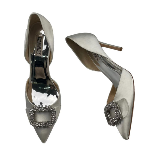 Zapato Taco Alto  BADGLEY MISCHKA  Color Blanco Talle 6