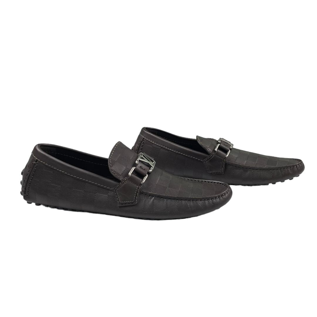 Mocasines LOUIS VUITTON Color Marron Talle 5