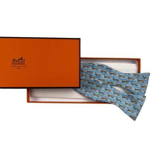 Corbata  HERMES  Color Varios  Estampado Talle Unico