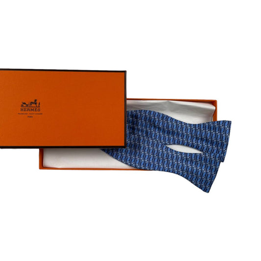 Moñito  HERMES  Color Azul Talle Unico