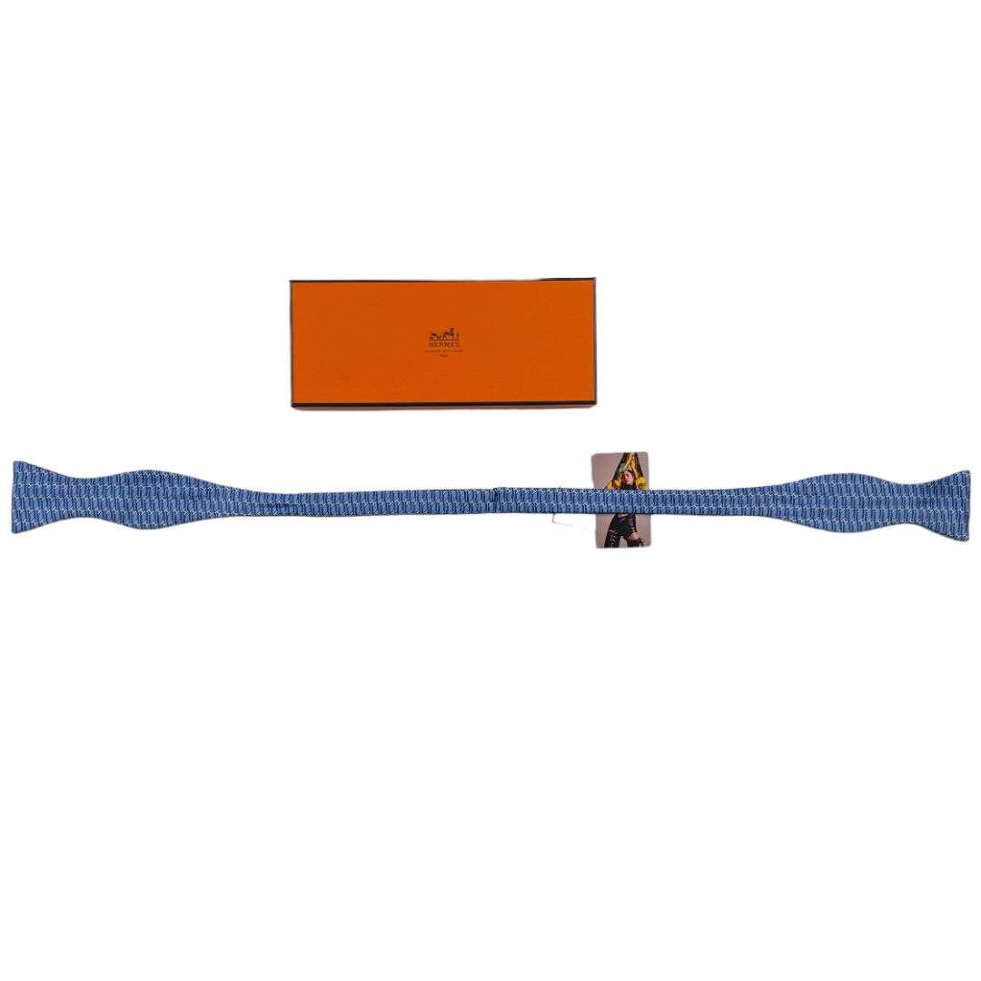 Moñito HERMES Color Azul Talle Unico