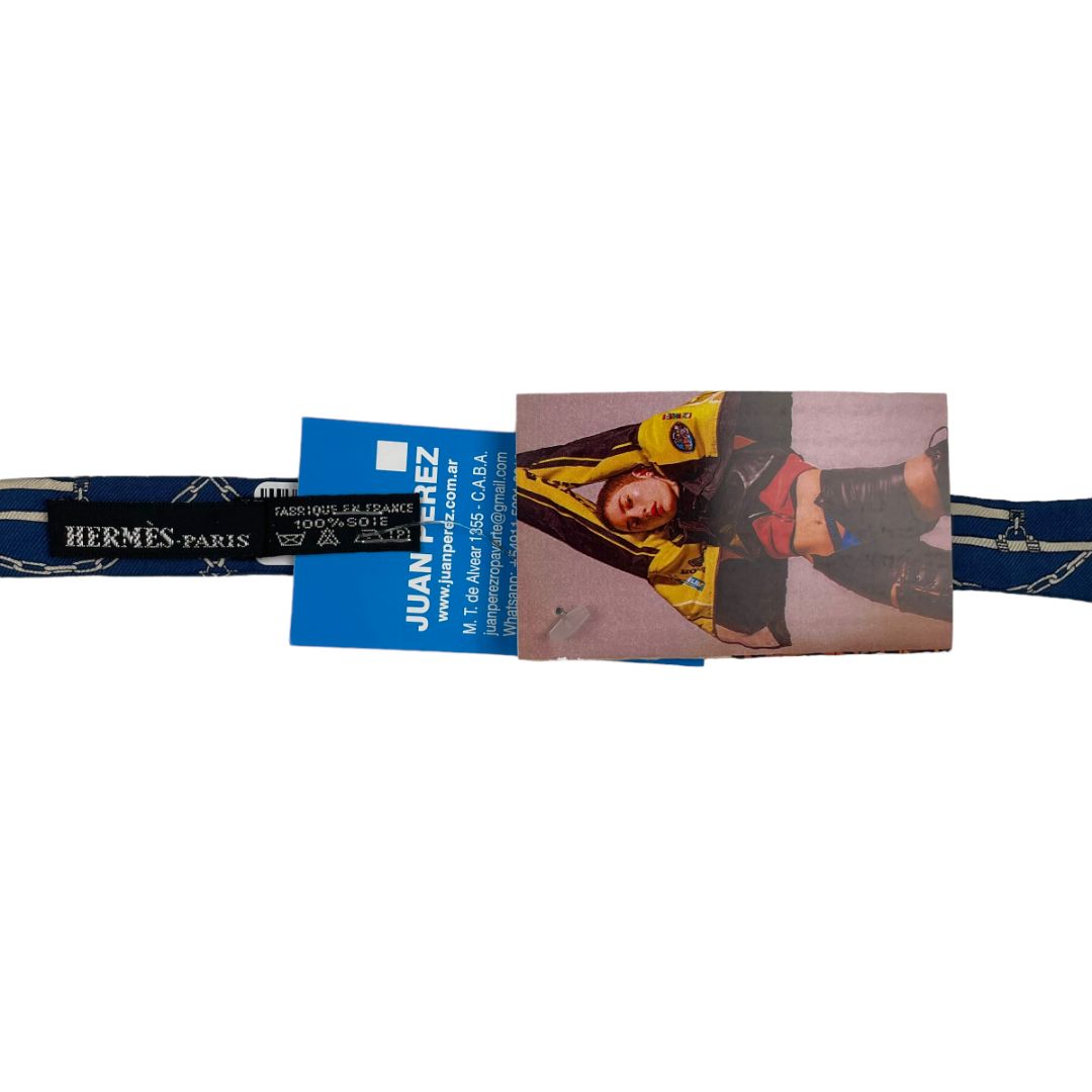 Moñito HERMES Color Azul Talle Unico