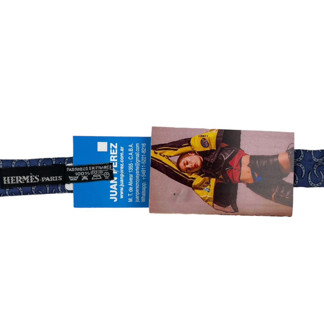 Moñito HERMES Color Celeste Talle Unico