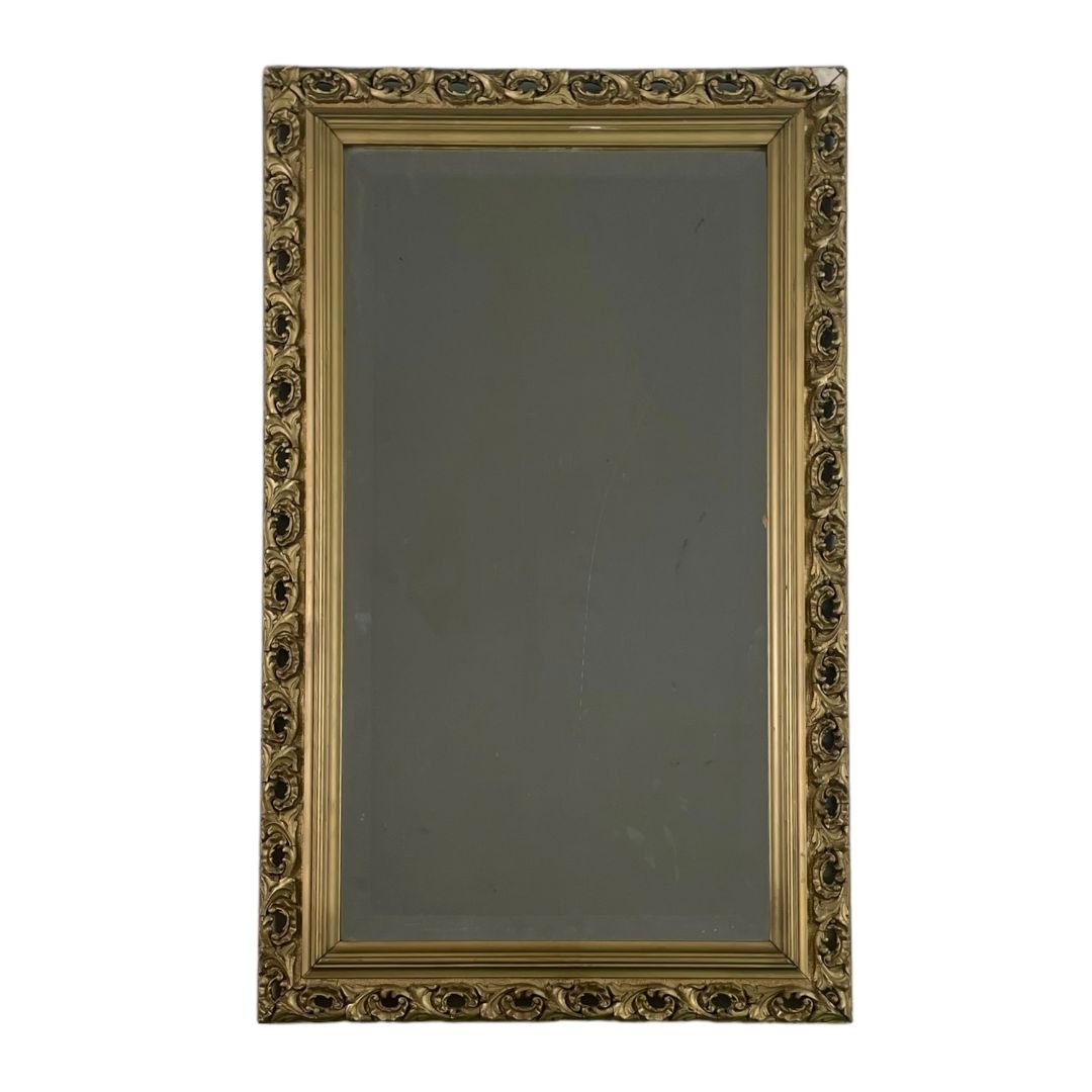 Espejo SIN MARCA Color Dorado Medida 75cm X 61cm