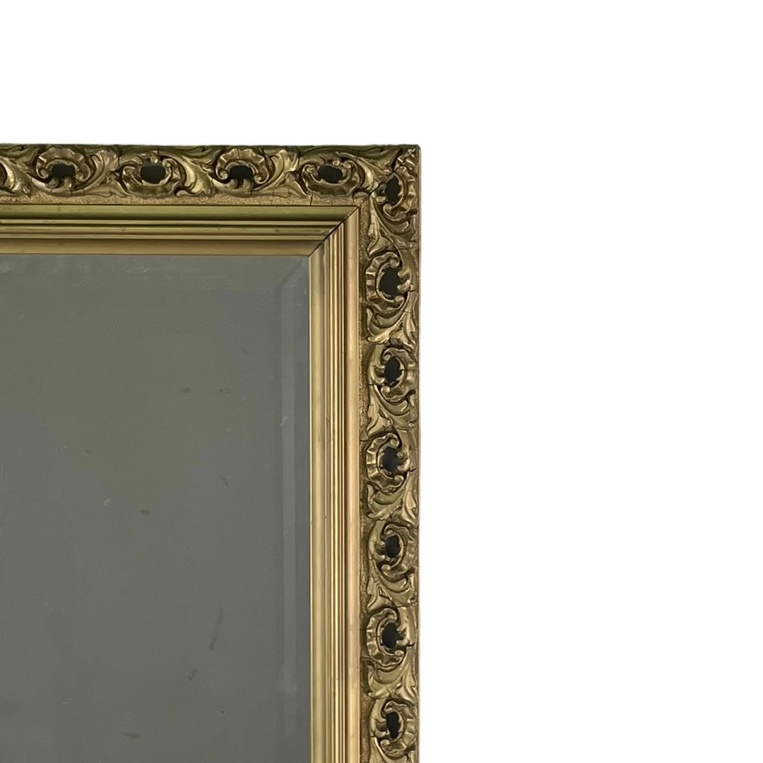 Espejo SIN MARCA Color Dorado Medida 75cm X 61cm