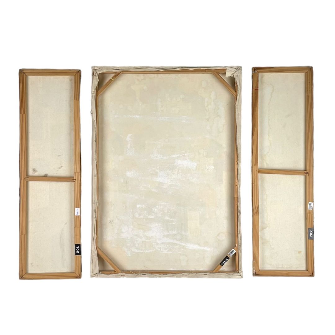 Arte Sin Vidrio ANONIMO Estilo Paisajismo Medida 90cm X 70cm