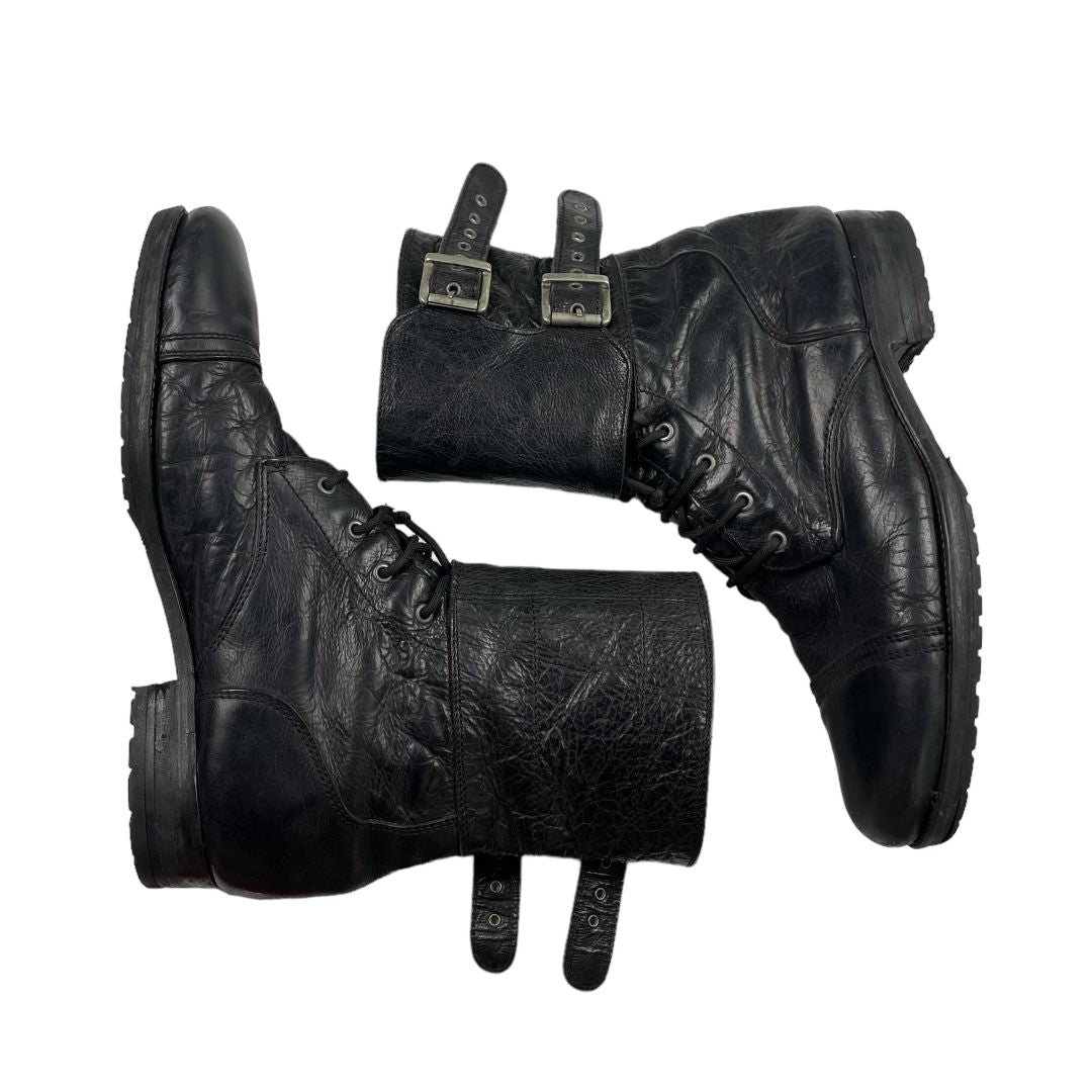 Borcegos ALL SAINTS Color Negro Talle 45