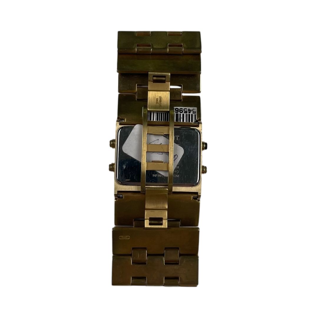 Reloj Pulsera INFINIT Color Dorado Talle Unico