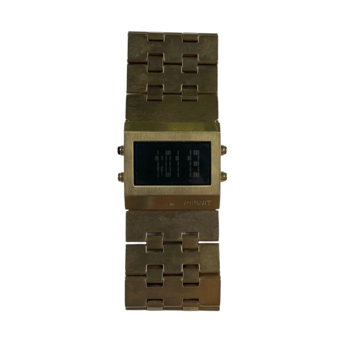 Reloj Pulsera INFINIT Color Dorado Talle Unico