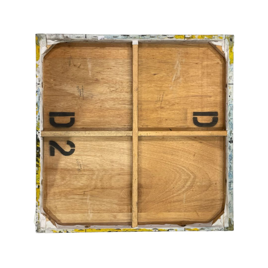 Arte sin Vidrio ERIK VAN DER GRIJN Estilo Abstracto Medida 80 cm x 80 cm