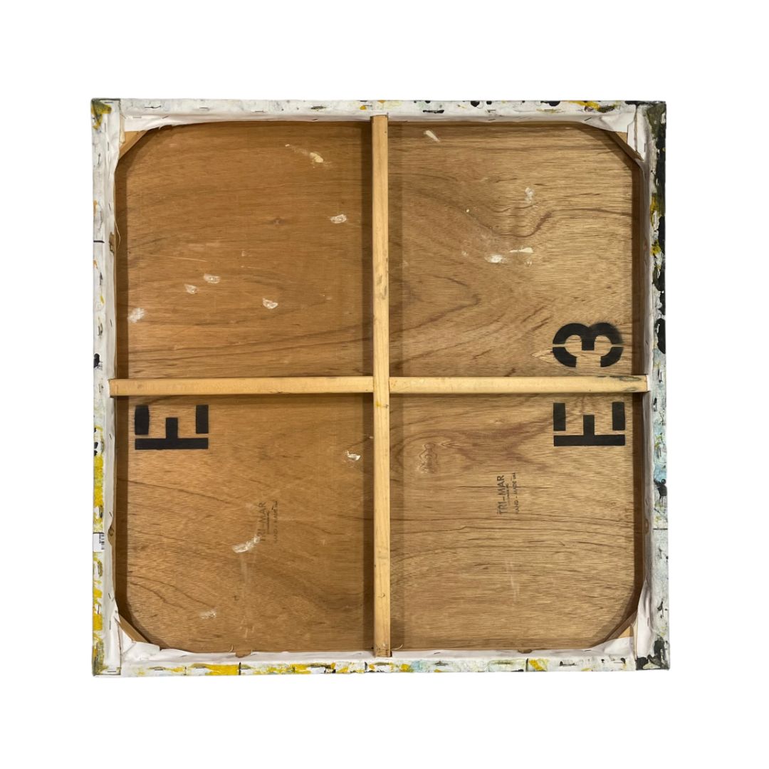 Arte sin Vidrio ERIK VAN DER GRIJN Estilo Abstracto Medida 80 cm x 80 cm