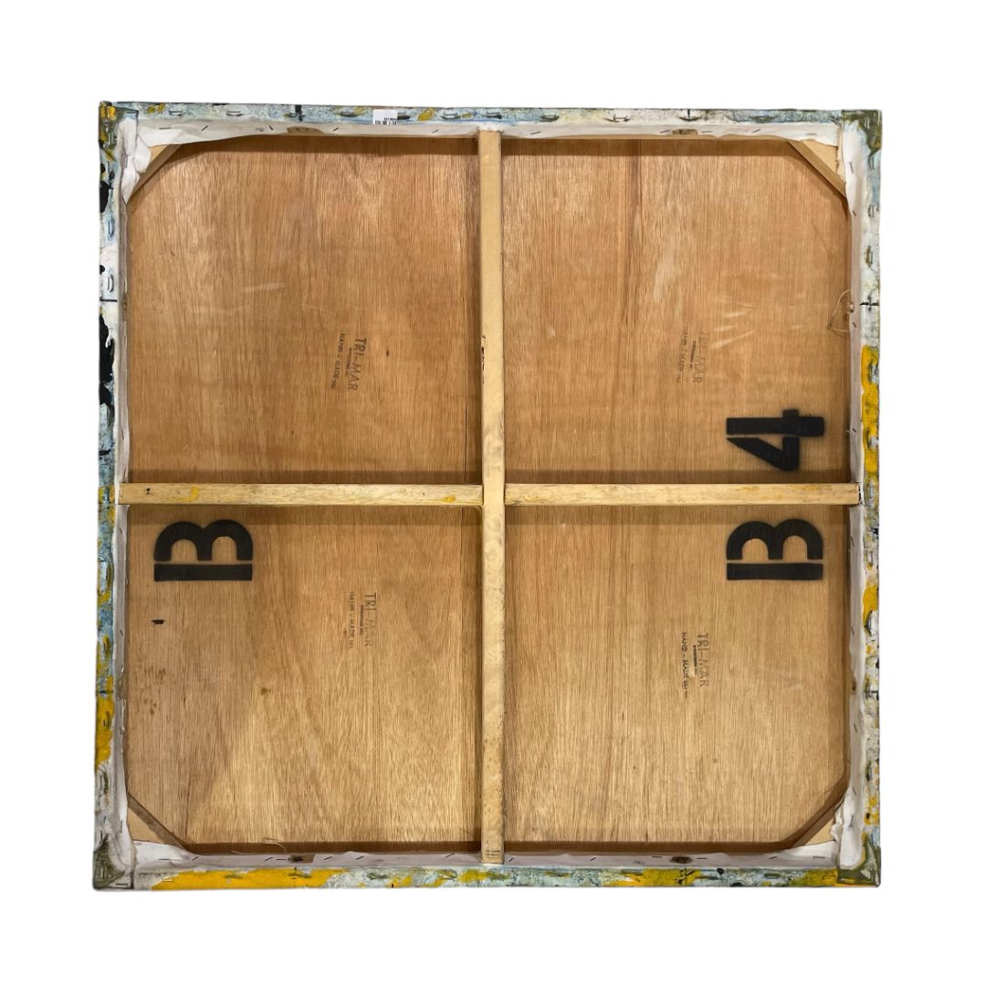 Arte sin Vidrio ERIK VAN DER GRIJN Estilo Abstracto Medida 80 cm x 80 cm