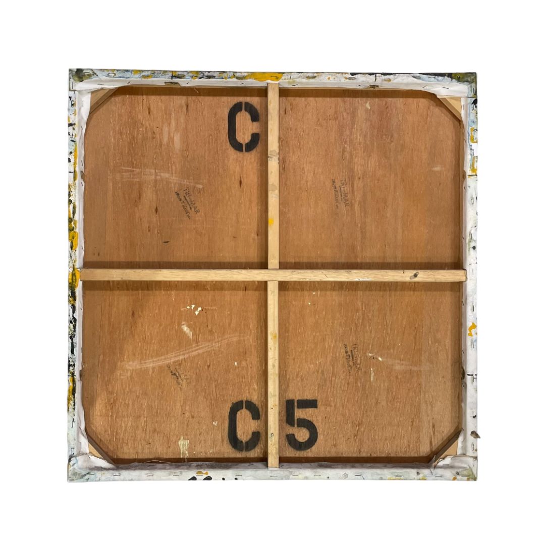 Arte sin Vidrio ERIK VAN DER GRIJN Estilo Abstracto Medida 80 cm x 80 cm