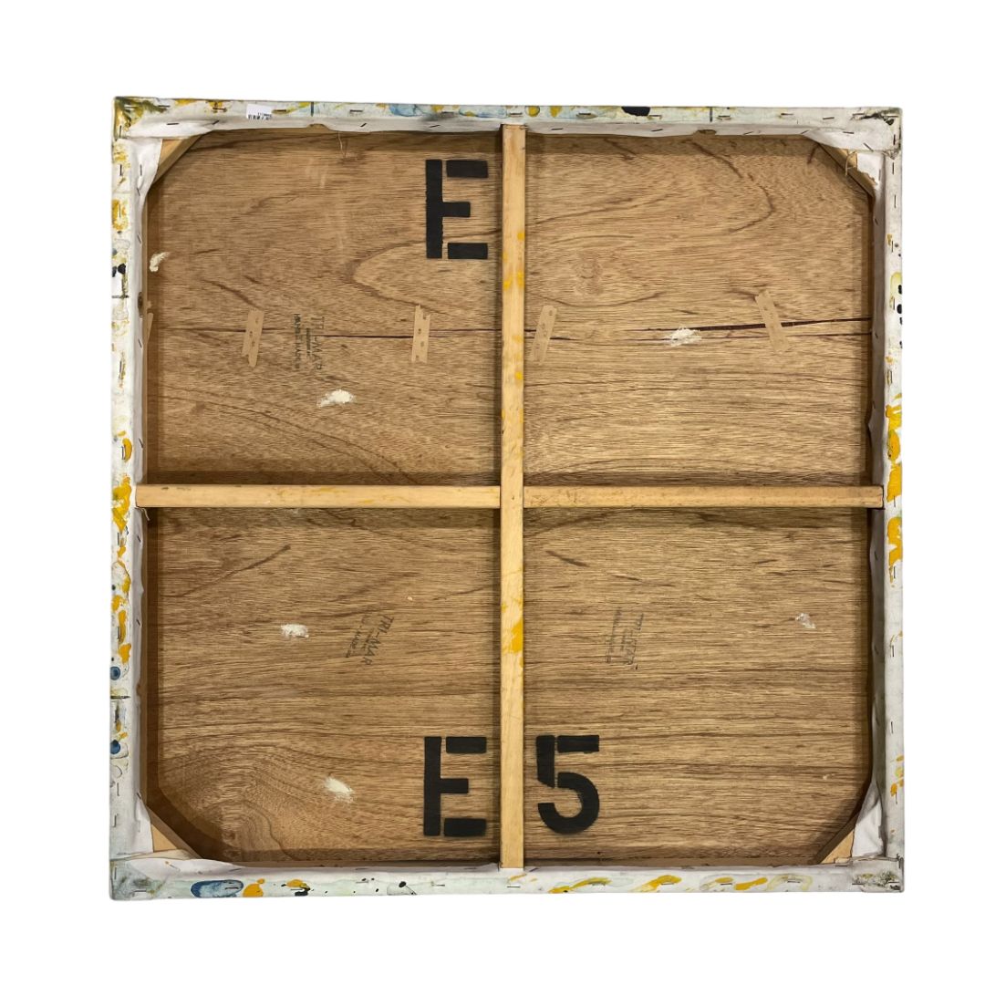 Arte sin Vidrio ERIK VAN DER GRIJN Estilo Abstracto Medida 80 cm x 80 cm