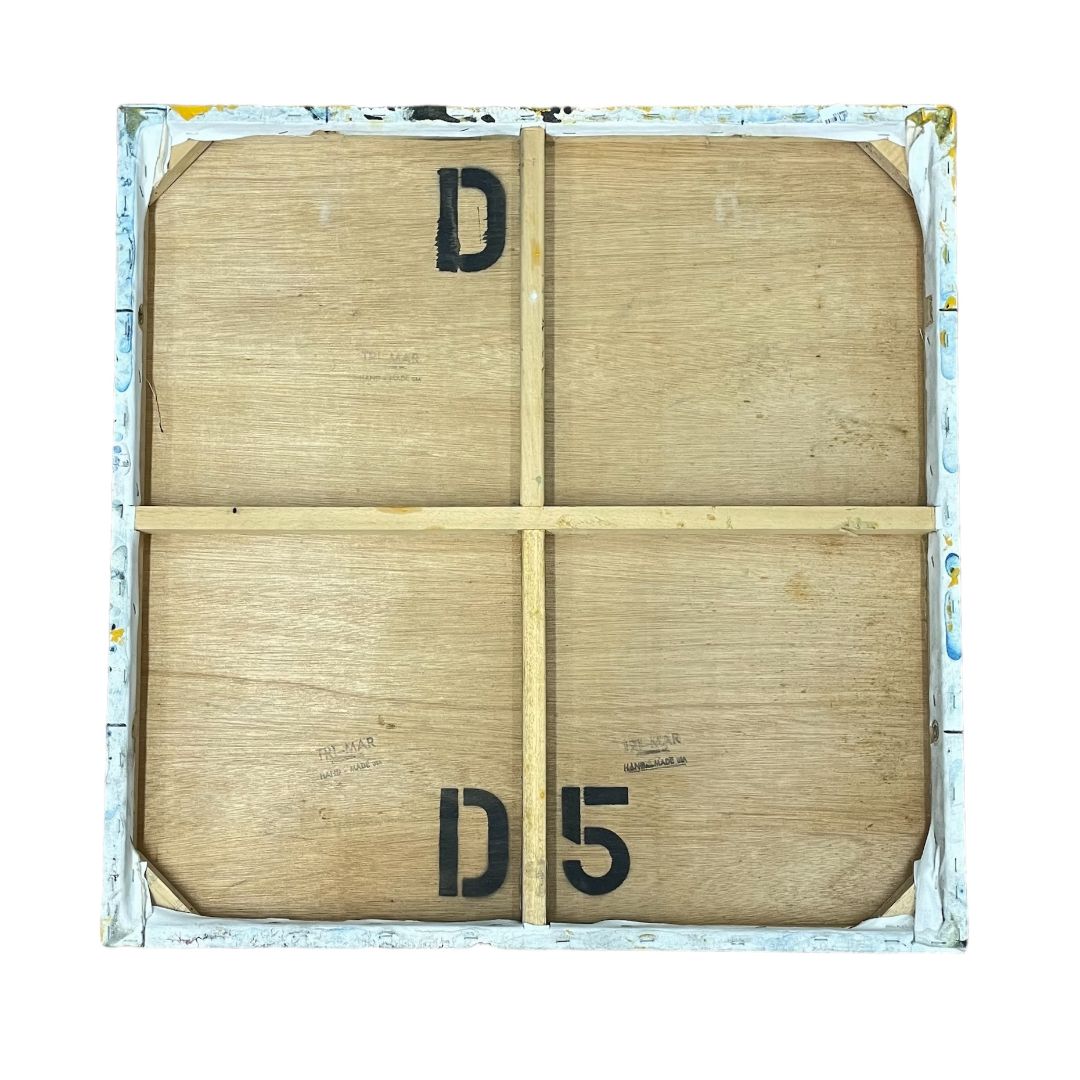 Arte sin Vidrio ERIK VAN DER GRIJN Estilo Abstracto Medida 80 cm x 80 cm