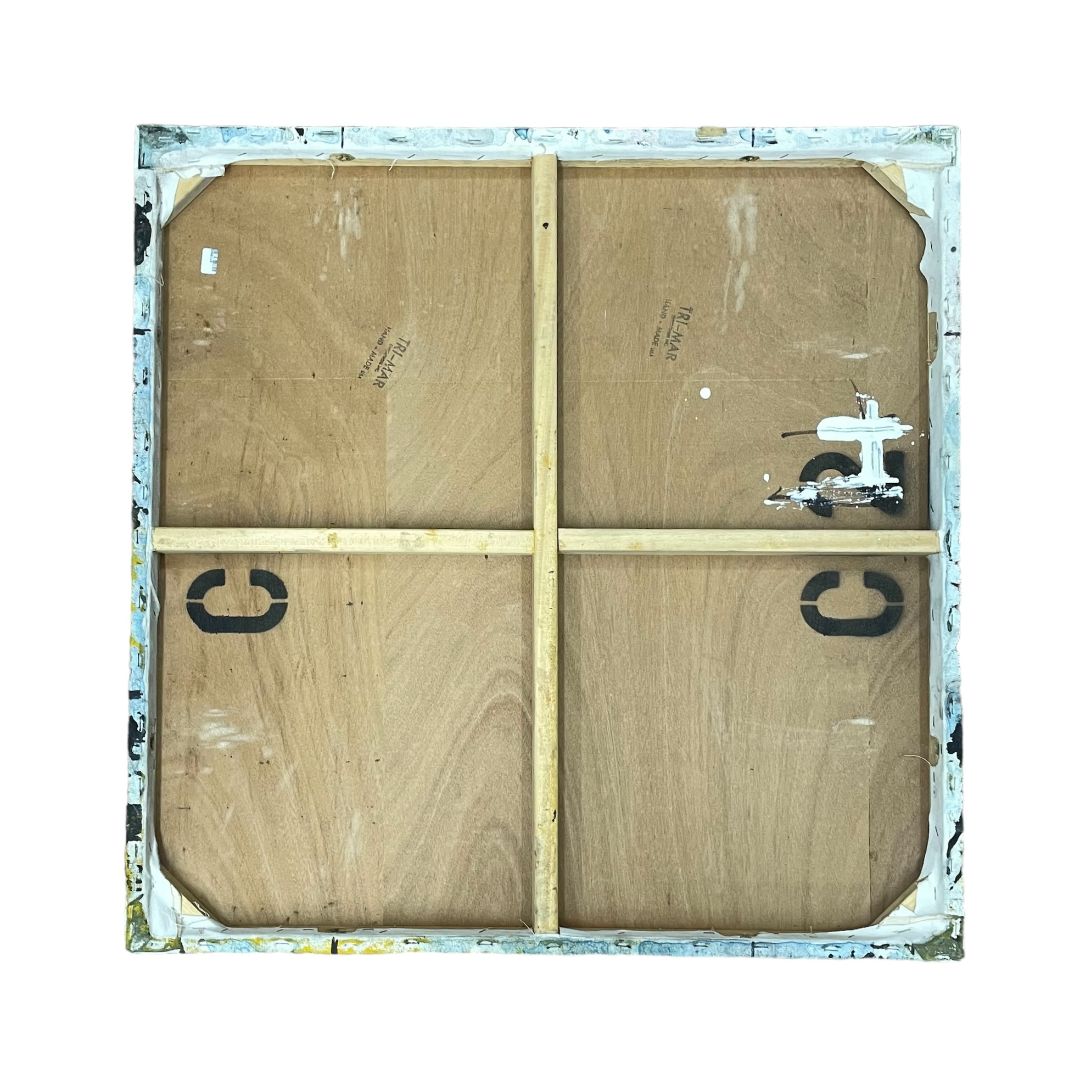 Arte sin Vidrio ERIK VAN DER GRIJN Estilo Abstracto Medida 80 cm x 80 cm