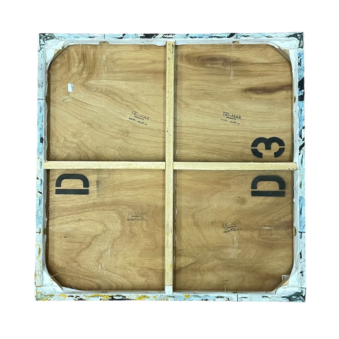 Arte sin Vidrio ERIK VAN DER GRIJN Estilo Abstracto Medida 80 cm x 80 cm