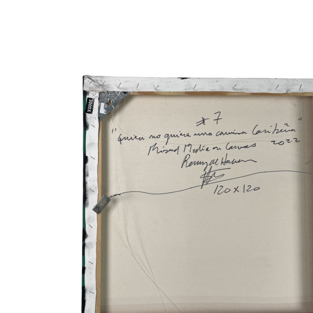 Arte sin Vidrio REMY DE HAENEN Estilo Figurativo Medida 120cm X 120 cm