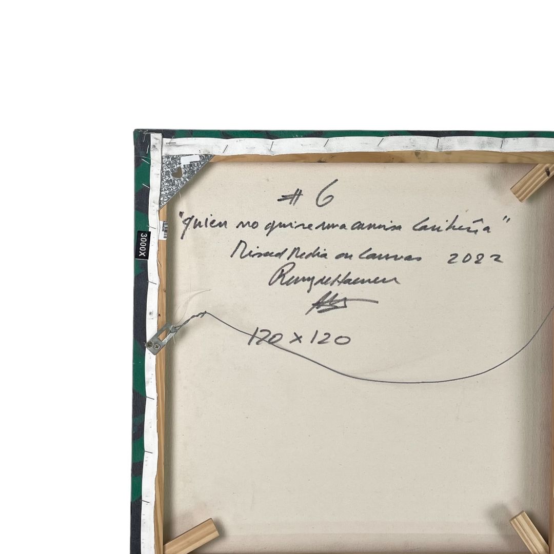 Arte sin Vidrio REMY DE HAENEN Estilo Figurativo Medida 120 cm X 120 cm