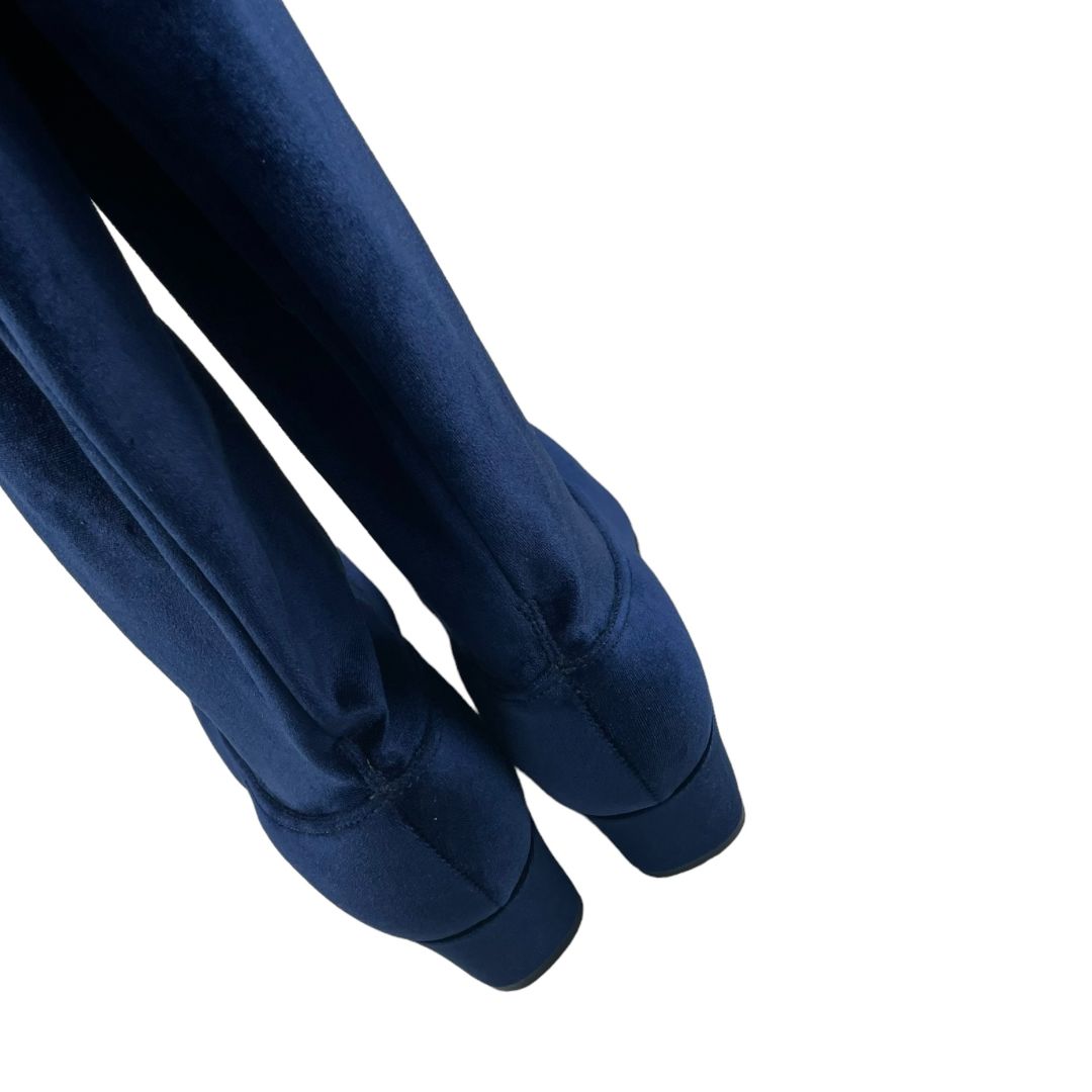 Bota Larga CAREL PARIS Color Azul Talle 38