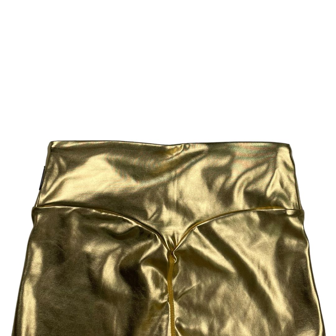 Pantalon Calza SIN MARCA Color Dorado Talle S