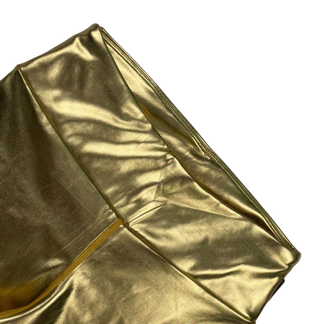 Pantalon Calza SIN MARCA Color Dorado Talle S