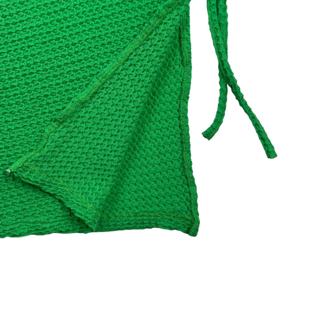 Vestido Sin Manga SHEIN Color Verde Talle XS