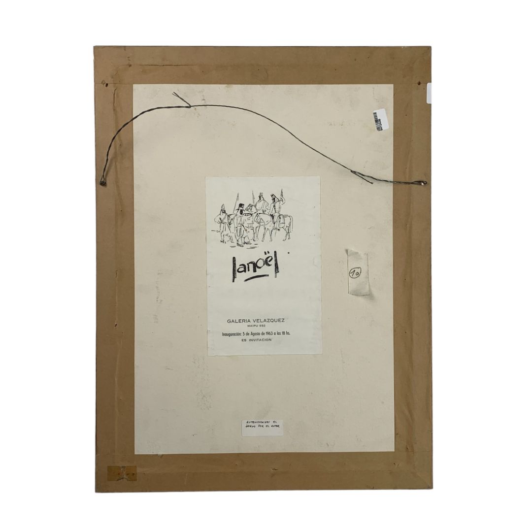 Arte sin Vidrio ANONIMO Estilo Figurativo Medida 54cm X 40cm