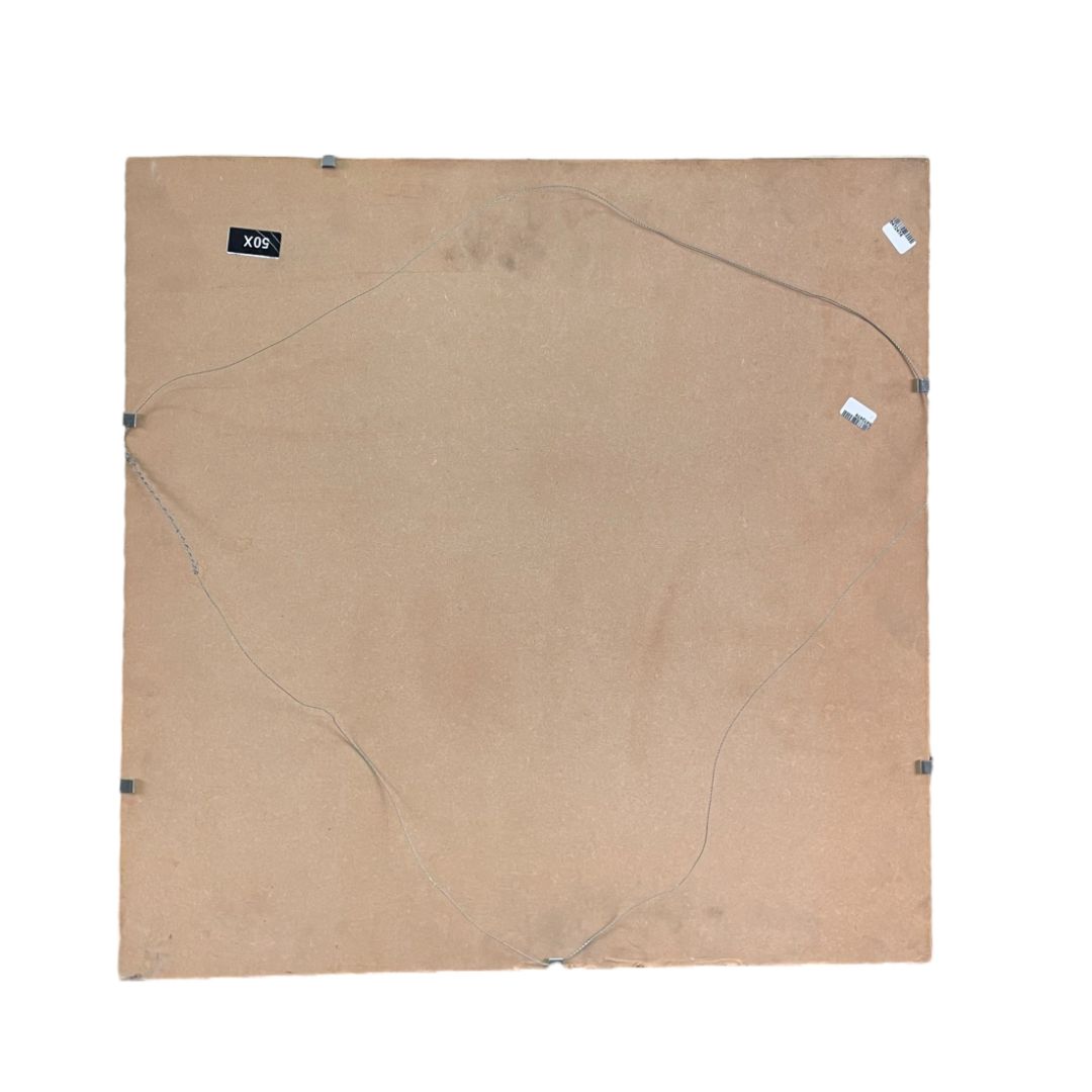 Arte con Vidrio ANONIMO Estilo Abstracto Medida 59 cm X 59 cm