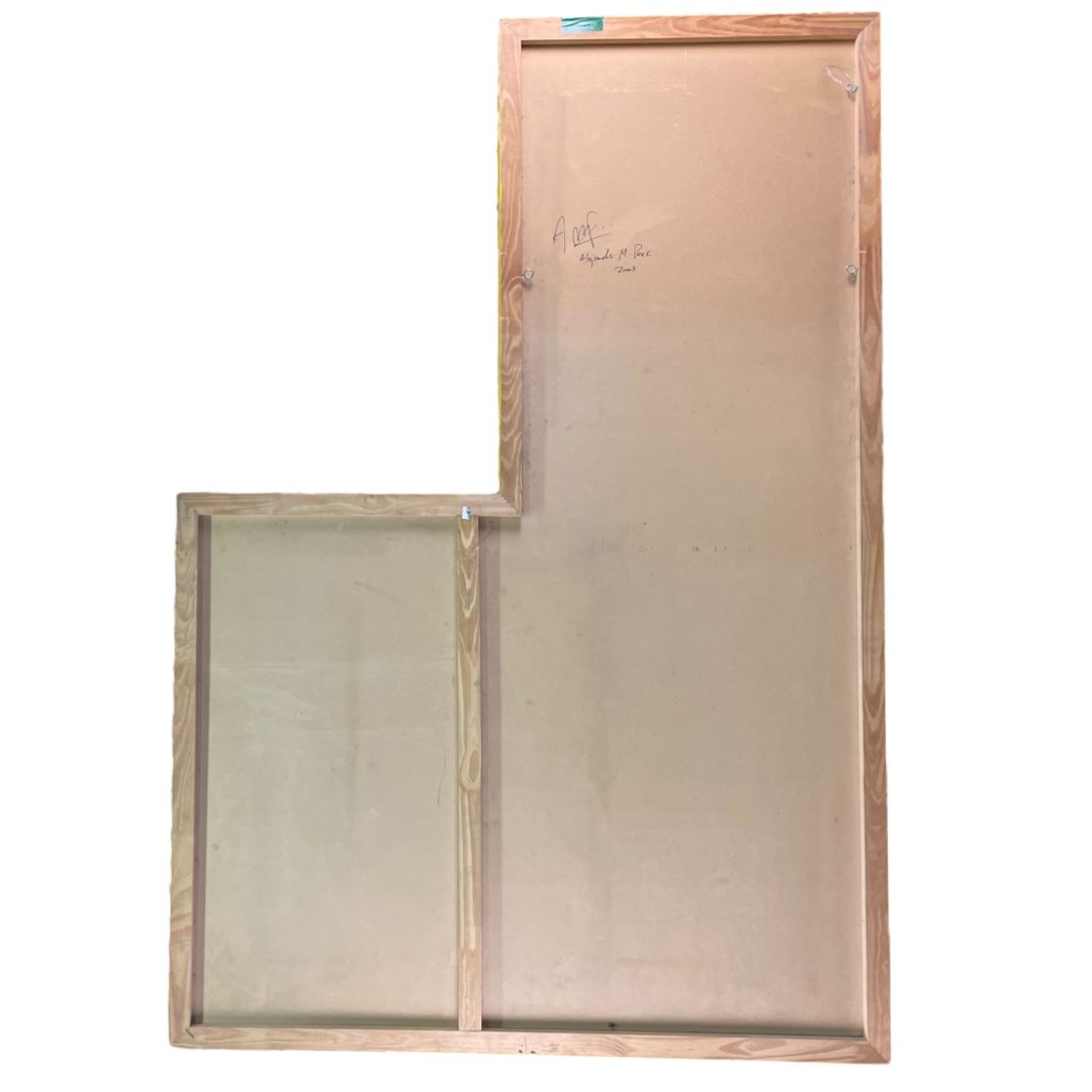 Arte sin Vidrio ALEJANDRO PARISI Estilo Figurativo Medida 160 cm X 140 cm