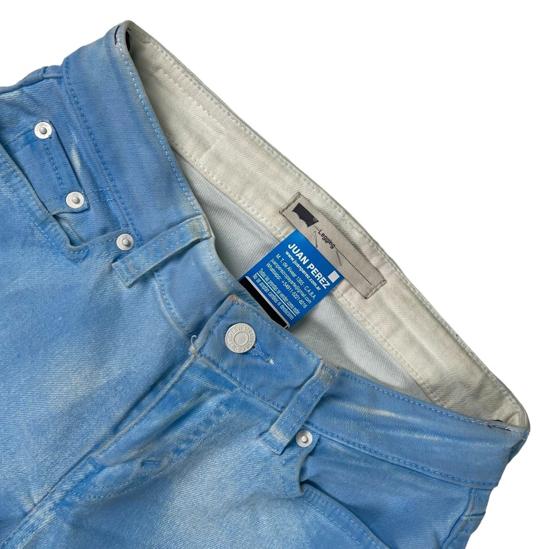 Pantalon SIN MARCA Color Celeste Talle 36