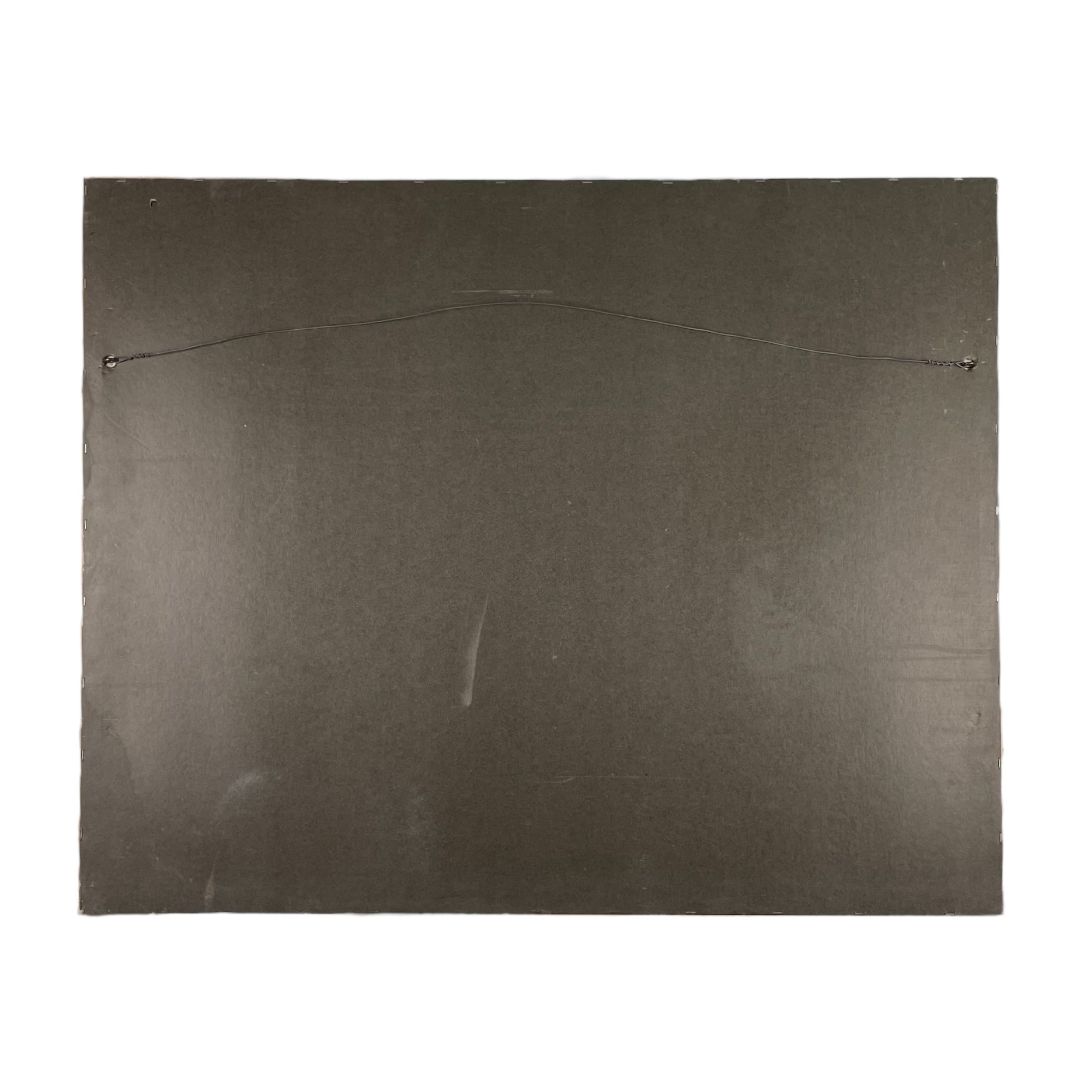 Arte con Vidrio MICHAEL O' SULLIVAN Estilo Figurativo Marco 78 cm X 97 cm Obra 57 cm X 75 cm